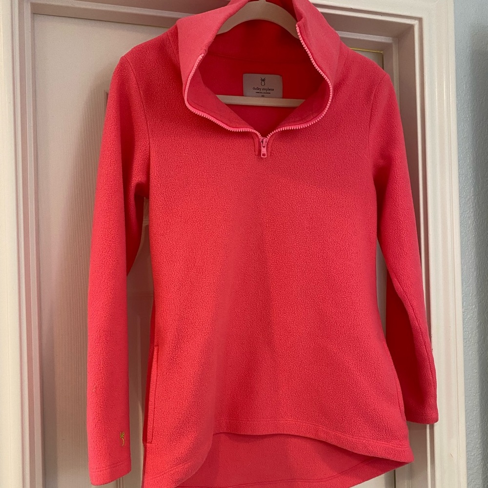 Neon pink prospect pullover. XS. Dudley Stephens.
